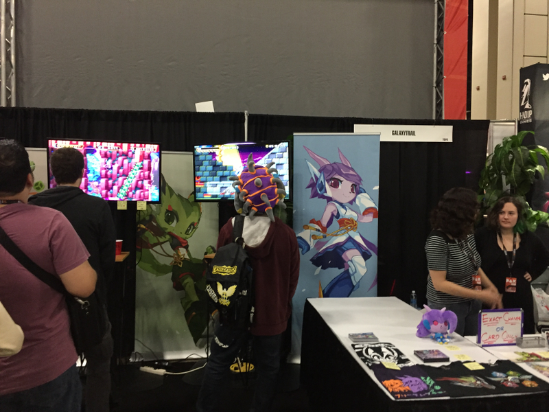 Both the original game and the demo for the upcoming sequel were on display, although I’ll be focusing on the first game.